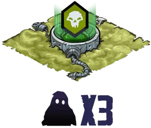 Зона Зомби · вместимость 3